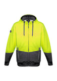 SYZMIK Unisex Hi Vis Textured Jacquard Full Zip Hoodie ZT478