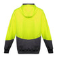 SYZMIK Unisex Hi Vis Textured Jacquard Full Zip Hoodie ZT478