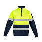 SYZMIK Mens Hi Vis 1/4 Zip Pullover - Hoop Taped ZT566