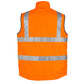 SYZMIK Mens Hi Vis Lightweight Waterproof Vest ZV358