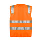 SYZMIK Unisex Hi Vis Zip Vest ZV998