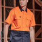 SYZMIK Mens Hi Vis Short Sleeve Shirt ZW115