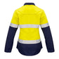 SYZMIK Womens FR Closed Front Hooped Taped Spliced Shirt ZW131
