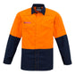 SYZMIK Mens Hi Vis Spliced Shirt ZW138