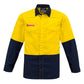 SYZMIK Mens Hi Vis Spliced Shirt ZW138