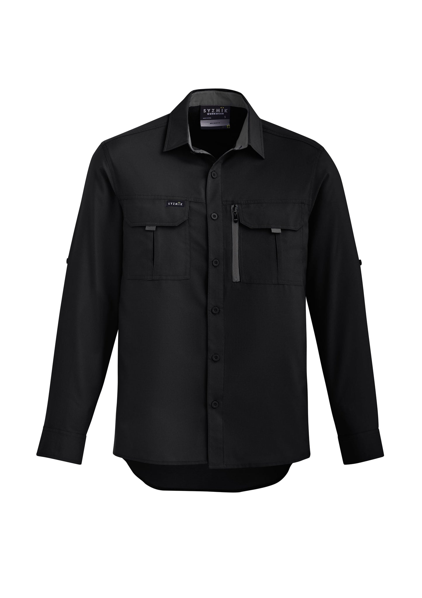 SYZMIK Mens Outdoor Long Sleeve Shirt ZW460