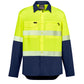 SYZMIK Mens Hi Vis Outdoor Segmented Tape Long Sleeve Shirt ZW470