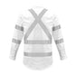 SYZMIK Mens Bio Motion X Back Taped Long Sleeve Shirt ZW621