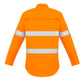 SYZMIK Mens Hi Vis Hoop Taped Long Sleeve Shirt ZW640