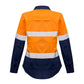 SYZMIK Womens Rugged Cooling Hi Vis Taped Long Sleeve Shirt ZW720