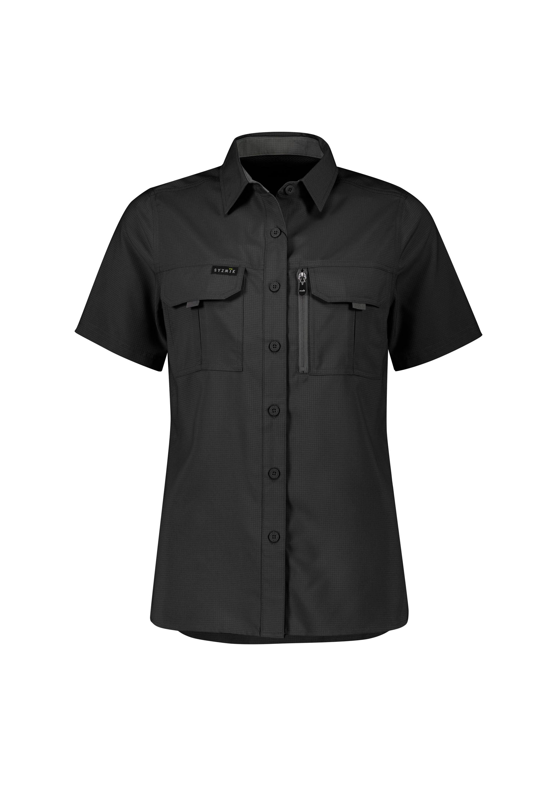 SYZMIK Womens Outdoor Short Sleeve Shirt ZW765