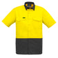 SYZMIK Mens Rugged Cooling Hi Vis Short Sleeve Shirt ZW815