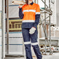SYZMIK Womens Industrial Long Sleeve Shirt - Hoop Taped ZWL123
